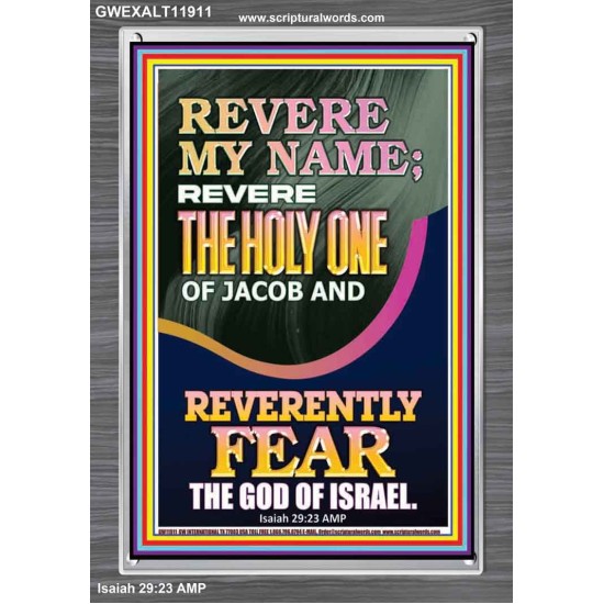 REVERE MY NAME THE HOLY ONE OF JACOB  Ultimate Power Picture  GWEXALT11911  