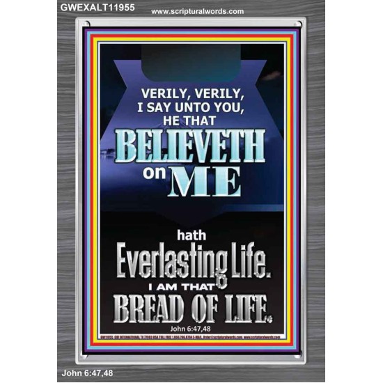 I AM THAT BREAD OF LIFE  Unique Power Bible Portrait  GWEXALT11955  