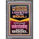 HE THAT GETTETH WISDOM LOVETH HIS OWN SOUL  Eternal Power Portrait  GWEXALT11958  