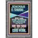 JEHOVAH EL SHADDAI THE GREAT PROVIDER  Scriptures Décor Wall Art  GWEXALT11976  