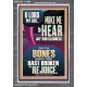MAKE ME TO HEAR JOY AND GLADNESS  Scripture Portrait Signs  GWEXALT11988  