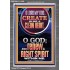 CREATE IN ME A CLEAN HEART  Scriptural Portrait Signs  GWEXALT11990  "25x33"