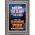 THE SIGHT OF THE GLORY OF THE LORD WAS LIKE DEVOURING FIRE  Christian Paintings  GWEXALT12000  "25x33"