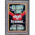 THE GLORY OF THE LORD SHALL BE THY REREWARD  Scripture Art Prints Portrait  GWEXALT12003  "25x33"