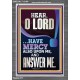 O LORD HAVE MERCY ALSO UPON ME AND ANSWER ME  Bible Verse Wall Art Portrait  GWEXALT12189  