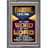 MEDITATE THE WORD OF THE LORD DAY AND NIGHT  Contemporary Christian Wall Art Portrait  GWEXALT12202  "25x33"
