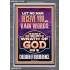 LET NO MAN DECEIVE YOU WITH VAIN WORDS  Church Picture  GWEXALT12226  "25x33"