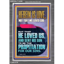 THE PROPITIATION FOR OUR SINS  Art & Wall Décor  GWEXALT12298  