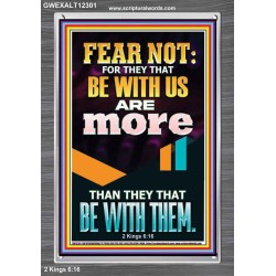 THEY THAT BE WITH US ARE MORE THAN THEM  Modern Wall Art  GWEXALT12301  