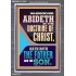 ABIDETH IN THE DOCTRINE OF CHRIST  Custom Christian Artwork Portrait  GWEXALT12330  "25x33"