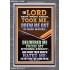 THE LORD DREW ME OUT OF MANY WATERS  New Wall Décor  GWEXALT12346  "25x33"