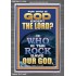 WHO IS THE ROCK SAVE OUR GOD  Art & Décor Portrait  GWEXALT12348  "25x33"