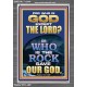 WHO IS THE ROCK SAVE OUR GOD  Art & Décor Portrait  GWEXALT12348  