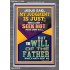 I SEEK NOT MINE OWN WILL BUT THE WILL OF THE FATHER  Inspirational Bible Verse Portrait  GWEXALT12385  "25x33"