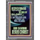 RECEIVED FROM GOD THE FATHER THE EXCELLENT GLORY  Ultimate Inspirational Wall Art Portrait  GWEXALT12425  