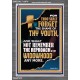 THOU SHALT FORGET THE SHAME OF THY YOUTH  Ultimate Inspirational Wall Art Portrait  GWEXALT12670  