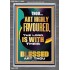 HIGHLY FAVOURED THE LORD IS WITH THEE BLESSED ART THOU  Scriptural Wall Art  GWEXALT13002  "25x33"