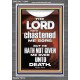 THE LORD HAS NOT GIVEN ME OVER UNTO DEATH  Contemporary Christian Wall Art  GWEXALT13045  