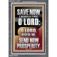 O LORD SAVE AND PLEASE SEND NOW PROSPERITY  Contemporary Christian Wall Art Portrait  GWEXALT13047  