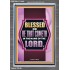 BLESSED BE HE THAT COMETH IN THE NAME OF THE LORD  Scripture Art Work  GWEXALT13048  "25x33"