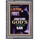 DO WHAT GOD'S TEACHINGS SAY  Children Room Portrait  GWEXALT9393  