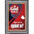 IF GOD BE FOR US  Righteous Living Christian Portrait  GWEXALT9859  "25x33"