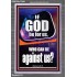 GOD IS FOR US AND WE SHALL NOT FEAR  Church Portrait  GWEXALT9861  "25x33"