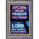 BE ENDUED WITH POWER FROM ON HIGH  Ultimate Inspirational Wall Art Picture  GWEXALT9999  