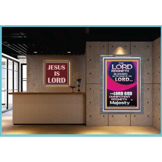 THE LORD GOD OMNIPOTENT REIGNETH IN MAJESTY  Wall Décor Prints  GWEXALT10048  