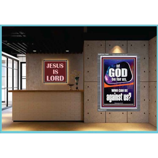 GOD IS FOR US AND WE SHALL NOT FEAR  Church Portrait  GWEXALT9861  