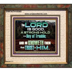 TRY HIM THE LORD IS GOOD ALL THE TIME  Ultimate Power Picture  GWFAITH10383  "18X16"