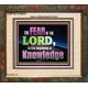 FEAR OF THE LORD THE BEGINNING OF KNOWLEDGE  Ultimate Power Portrait  GWFAITH10401  