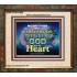 DO THE WILL OF GOD FROM THE HEART  Unique Scriptural Portrait  GWFAITH10426  "18X16"