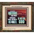 OPRRESSING THE POOR IS AGAINST THE WILL OF GOD  Large Scripture Wall Art  GWFAITH10429  "18X16"