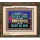 GENTLE AND PEACEFUL SPIRIT VERY PRECIOUS IN GOD SIGHT  Bible Verses to Encourage  Portrait  GWFAITH10496  