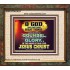 GUIDE ME THY COUNSEL GREAT AND MIGHTY GOD  Biblical Art Portrait  GWFAITH10511  "18X16"