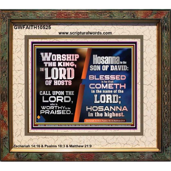 WORSHIP THE KING HOSANNA IN THE HIGHEST  Eternal Power Picture  GWFAITH10525  