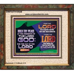 THE DAY OF THE LORD IS AT HAND  Church Picture  GWFAITH10526  "18X16"