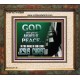 GOD SHALL GIVE YOU AN ANSWER OF PEACE  Christian Art Portrait  GWFAITH10569  