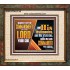 DILIGENTLY KEEP THE COMMANDMENTS OF THE LORD OUR GOD  Ultimate Inspirational Wall Art Portrait  GWFAITH10719  "18X16"