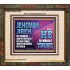 JEHOVAH JIREH OUR GOODNESS FORTRESS HIGH TOWER DELIVERER AND SHIELD  Encouraging Bible Verses Portrait  GWFAITH10750  "18X16"