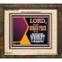 THE LORD WILL ORDAIN PEACE FOR US  Large Wall Accents & Wall Portrait  GWFAITH12113  "18X16"