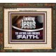LOOKING UNTO JESUS THE AUTHOR AND FINISHER OF OUR FAITH  Modern Wall Art  GWFAITH12114  