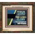 PRAISE THE LORD FROM THE EARTH  Unique Bible Verse Portrait  GWFAITH12149  "18X16"