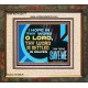 O LORD I AM THINE SAVE ME  Large Scripture Wall Art  GWFAITH12177  