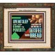 LOVE NOT SLEEP LEST THOU COME TO POVERTY  Bible Verse Art Portrait  GWFAITH12724  