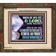WHO IS LIKE THEE GLORIOUS IN HOLINESS  Scripture Art Portrait  GWFAITH12742  
