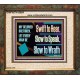 SWIFT TO HEAR SLOW TO SPEAK SLOW TO WRATH  Church Decor Portrait  GWFAITH13054  