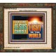 OUR LORD JESUS CHRIST THE LIGHT OF THE WORLD  Bible Verse Wall Art Portrait  GWFAITH13122  