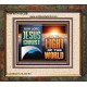 OUR LORD JESUS CHRIST THE LIGHT OF THE WORLD  Christian Wall Décor Portrait  GWFAITH13122B  